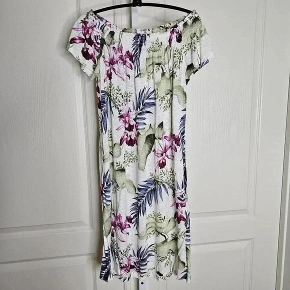 Tommy Bahama Women's Off-Shoulder Floral Dress - Picture 2 of 6